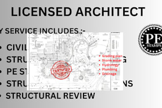 licensed architect structural engineering pe stamp in rhode island oklahoma ohio