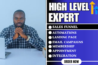 gohighlevel landing page gohighlevel website gohighlevel sales funnel ghl expert