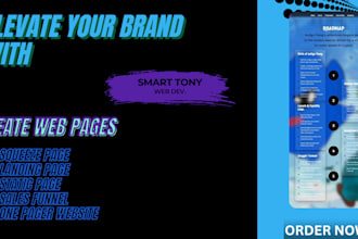 landing page design, squeeze page, sales page, sales funnel