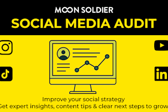 audit your social media and give you a content strategy