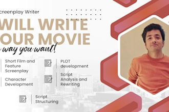 write your movie plot, script, treatment, and synopsis