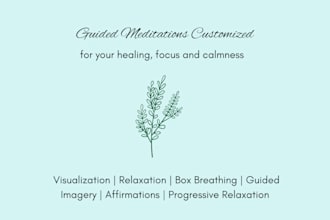 help you with personal growth and provide stress relief