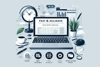 do any virtual assistant, data entry and web research job