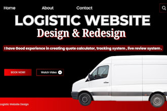 build profitable logistics trucking dispatch, moving company, freight website
