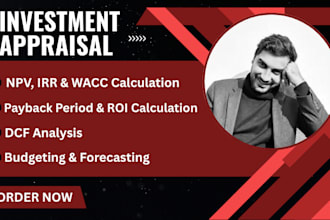 prepare financial model and valuation report