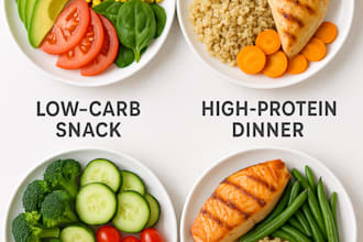 create a personalized meal plan based on your health goals or diet