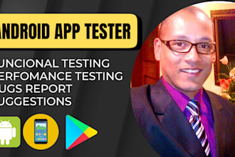test your android app and google play store game and give you a user test