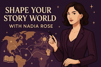 help shape your brand or story world with creative strategy