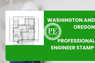 pe stamped pergola porch and foundation plans for permit in washington