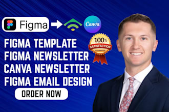 design figma email newsletter canva email template figma to klaviyo design
