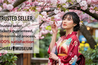 help you secure ghibli museum tickets in japan