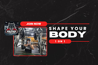 be your virtual online personal trainer in live sessions