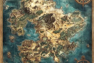 create your fantasy city map