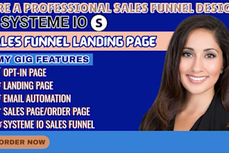 create systeme io sales funnel, clickfunnels landing page, affiliate marketing