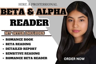 alpha or beta read ya fantasy romance sci fi short story novel detailed feedback