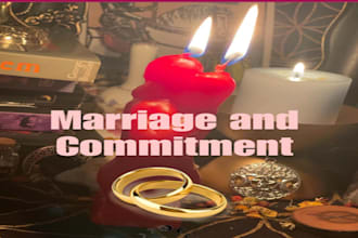 cast marriage commitment spell, stay loyal, marry me, soul mate attraction