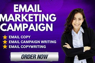 write email copy, email copywriting for email marketing campaign
