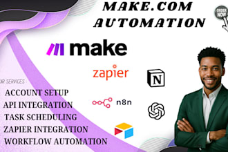automate excel, notion, airtable, and workflows using make, zapier, n8n, and ai