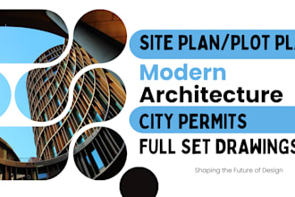 design adu, garage, deck for city permit architect, architectural drawing floor