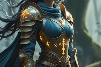 create epic fantasy ai portraits in stunning detail