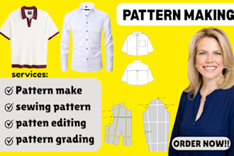making digital pattern with prefect fit sewing maker for all clothes