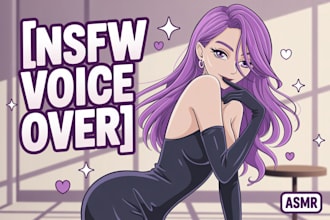 voice your sfw or nsfw scripts in a cute anime style voice