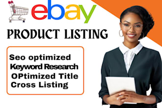 ebay listing, ebay seo listing, ebay product listing, ebay lister