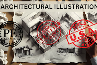 create working drawing in autocad architectural permit 3d floor plans