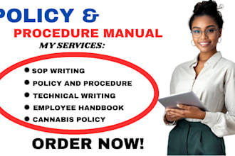 write policy and procedure manual for home care agency, prepare you for survey