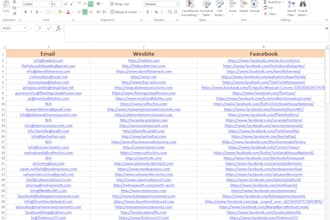 do data mining and data scraping to get email list