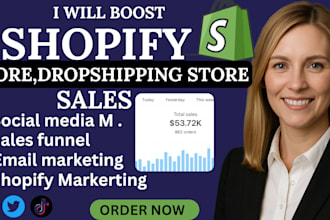 boost shopify sales for jewelry fashion cosmetic, skin care store ads marketing