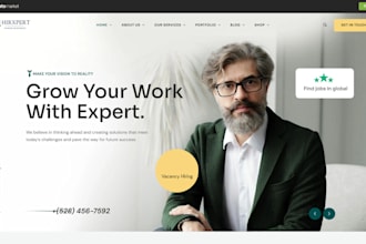 design recruitment website, job board, job portal, staffing agency website