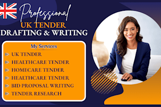 win healthcare, homecare and construction UK tender, nhs tender and bid proposal