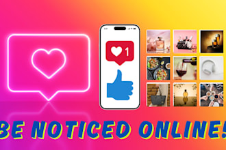 create beautiful posts for your instagram and facebook shop
