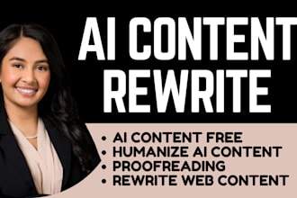 ghostwrite ebook, book writer, humanize ai content, website content, proofread