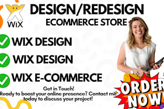 create migrate professional wix shopify multi vendor marketplace website design