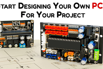 design pcb board, pcb layout, schematic, fabrication, gerber and bom generation