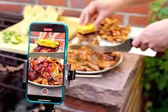 create a mouthwatering cooking video of your recipe for tiktok, reels or youtube