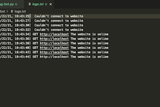 setup task bot, macro bot, web scraping, python script, craigslist bot