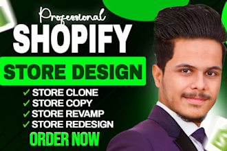 copy, clone, revamp or redesign your shopify store professionally