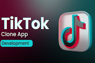 build tiktok clone app, tik tok app, short video app for android or ios