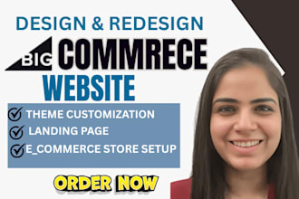 migrate, design, redesign, create a bigcommerce website or weebly store