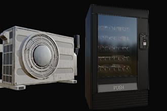 design realistic 3d props for games
