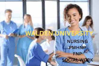 do nursing pmhnp walden and social work
