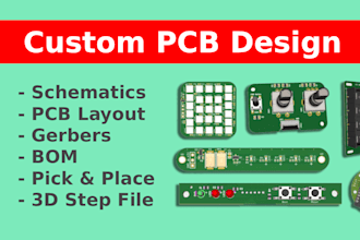 do custom electronic product iot device esp32 pcb board design