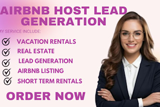 generate airbnb listing host leads vacation rentals airbnb promotion marketing