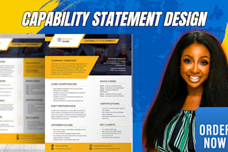design government capability statement, capability statement in 12 hours