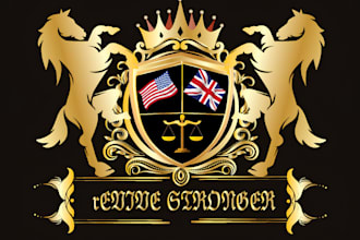 design vintage heraldic family crest coat of arms logo with 8 hours