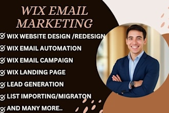 do wix email marketing campaign management wix email automation wix landing page