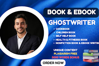 be book writer kdp book editing cookbook design formatting book publishing